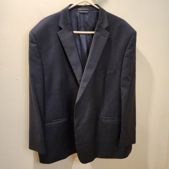 LAUREN Ralph Lauren Men's Classic Black Blazer 100% Wool Natural 50R - Picture 11 of 12